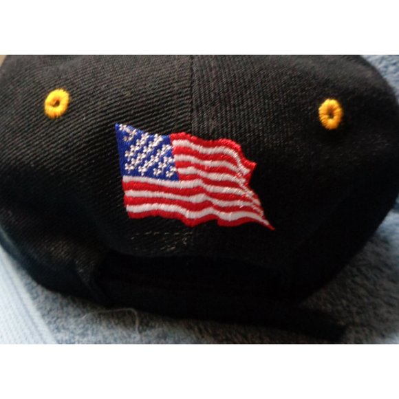 Black USA Eagle Hat - Picture 4 of 6